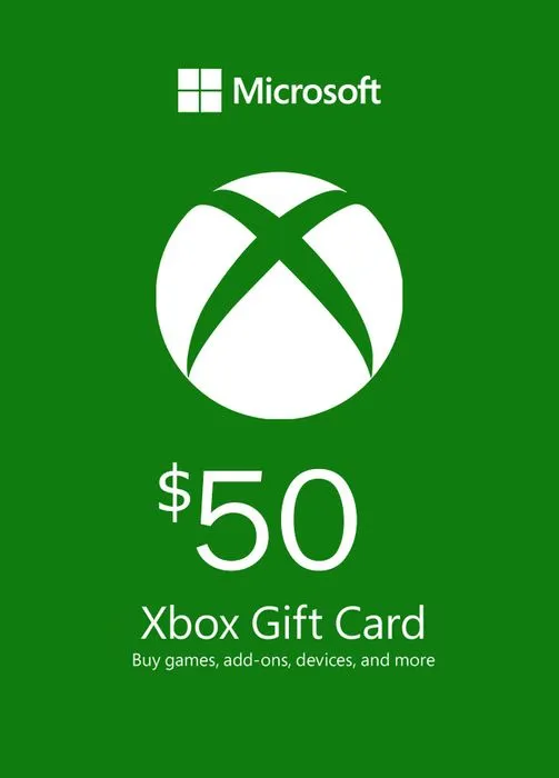 Microsoft Gift Card - $50 3 Microsoft Gift Card - $50