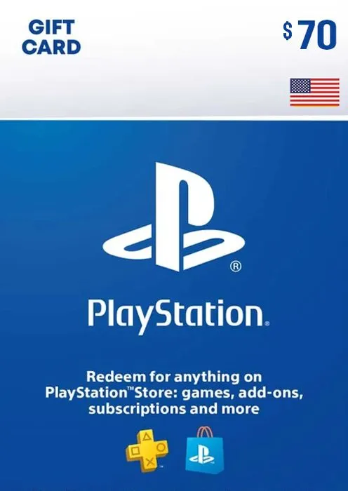 PLAYSTATION STORE GIFT CARD - 70 USD (USA) 3 PLAYSTATION STORE GIFT CARD - 70 USD (USA)