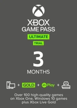 3 Month Xbox Game Pass Ultimate Trial Xbox One / PC