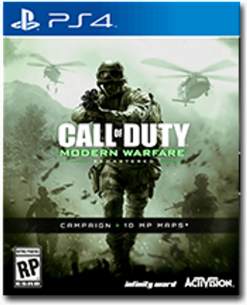 Call Of Duty (COD) Modern Warfare Remastered PS4 - Digital Code