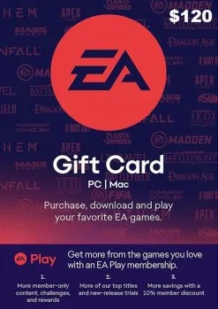 Electronic Arts EA Origin Gift Card 120 USD