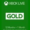 12 + 1 Month Xbox Live Gold Membership (Xbox 360)
