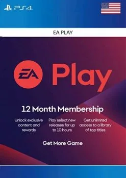 EA Play (EA Access) 12 Month PS4 (US)