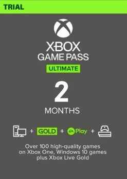2 Month Xbox Game Pass Ultimate Trial Xbox One / PC