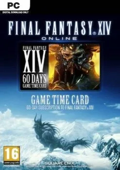 Final Fantasy XIV 14: A Realm Reborn 60 Day Time Card PC (US)