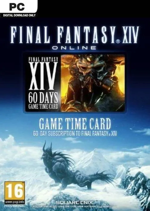 Final Fantasy XIV 14: A Realm Reborn 60 Day Time Card PC (US) 3 Final Fantasy XIV 14: A Realm Reborn 60 Day Time Card PC (US)