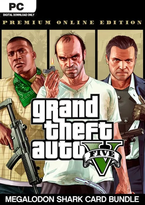 Grand Theft Auto V: Premium Online Edition & Megalodon Shark Card Bundle PC 3 Grand Theft Auto V: Premium Online Edition & Megalodon Shark Card Bundle PC