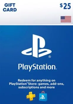 PlayStation Network (PSN) Card - 25 USD
