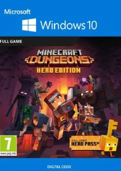 Minecraft Dungeons Hero Edition - Windows 10 PC