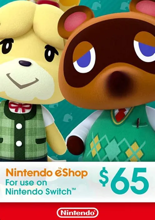 Nintendo EShop Card 65 USD (USA) 3 Nintendo EShop Card 65 USD (USA)