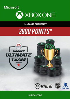 NHL 18: Ultimate Team NHL Points 2800 Xbox One