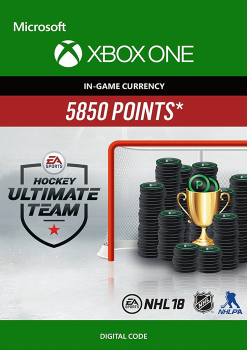 NHL 18: Ultimate Team NHL Points 5850 Xbox One
