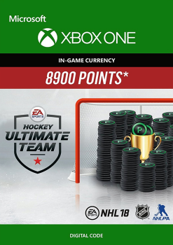 NHL 18: Ultimate Team NHL Points 8900 Xbox One