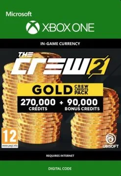 The Crew 2 Gold Crew Credits Pack Xbox One