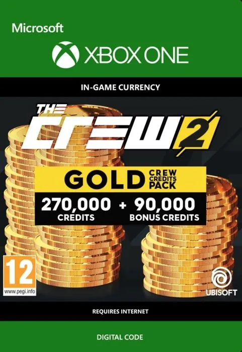 The Crew 2 Gold Crew Credits Pack Xbox One 3 The Crew 2 Gold Crew Credits Pack Xbox One