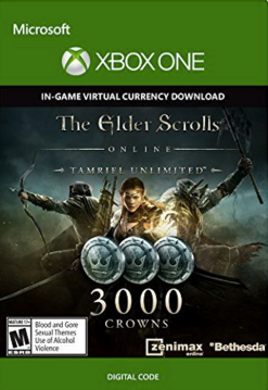 The Elder Scrolls Online Tamriel Unlimited 3000 Crowns Xbox One - Digital Code
