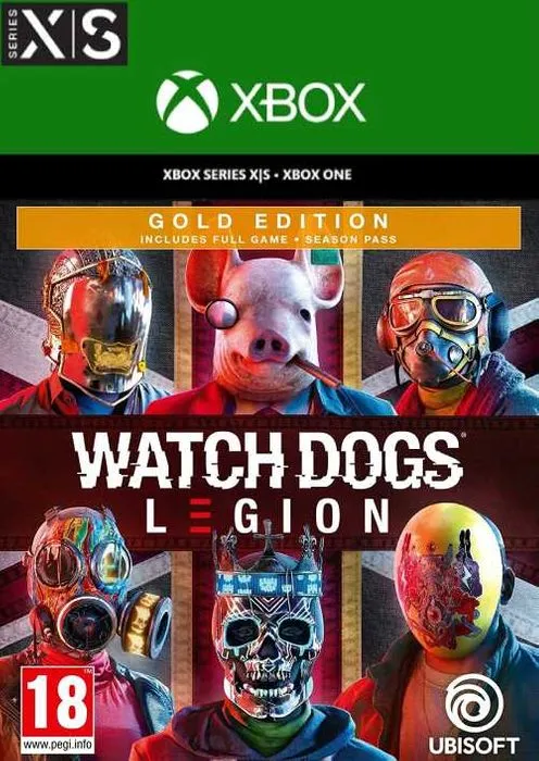 Ubisoft Watch Dogs: Legion - Gold Edition Xbox One/Xbox Series X|S (US) 3 Ubisoft Watch Dogs: Legion - Gold Edition Xbox One/Xbox Series X|S (US)