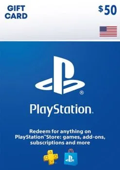 PLAYSTATION STORE GIFT CARD - 50 USD (US)